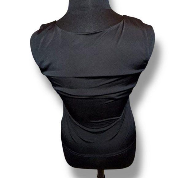 ADRIANNA PAPELL Evening Essentials Tank - Black Large - Picture 3 of 12